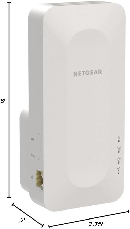 NETGEAR EAX15 WiFi 6 Mesh Range Extender AX1800 - New Condition