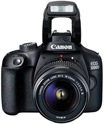 Canon EOS 3000D DSLR Camera with 18-55mm Lens - New Condition