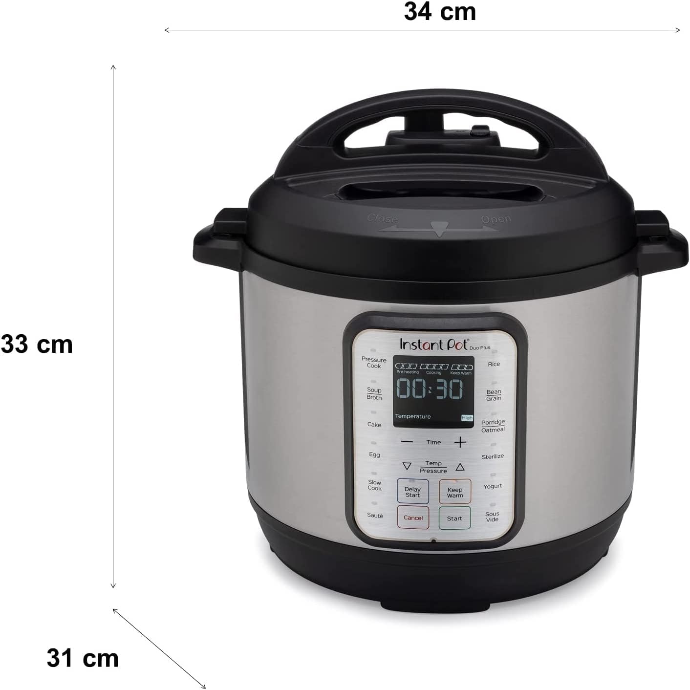 Instant Pot 9-in-1 Duo Plus 5.7L Electric Pressure Cooker - Excellent Condition