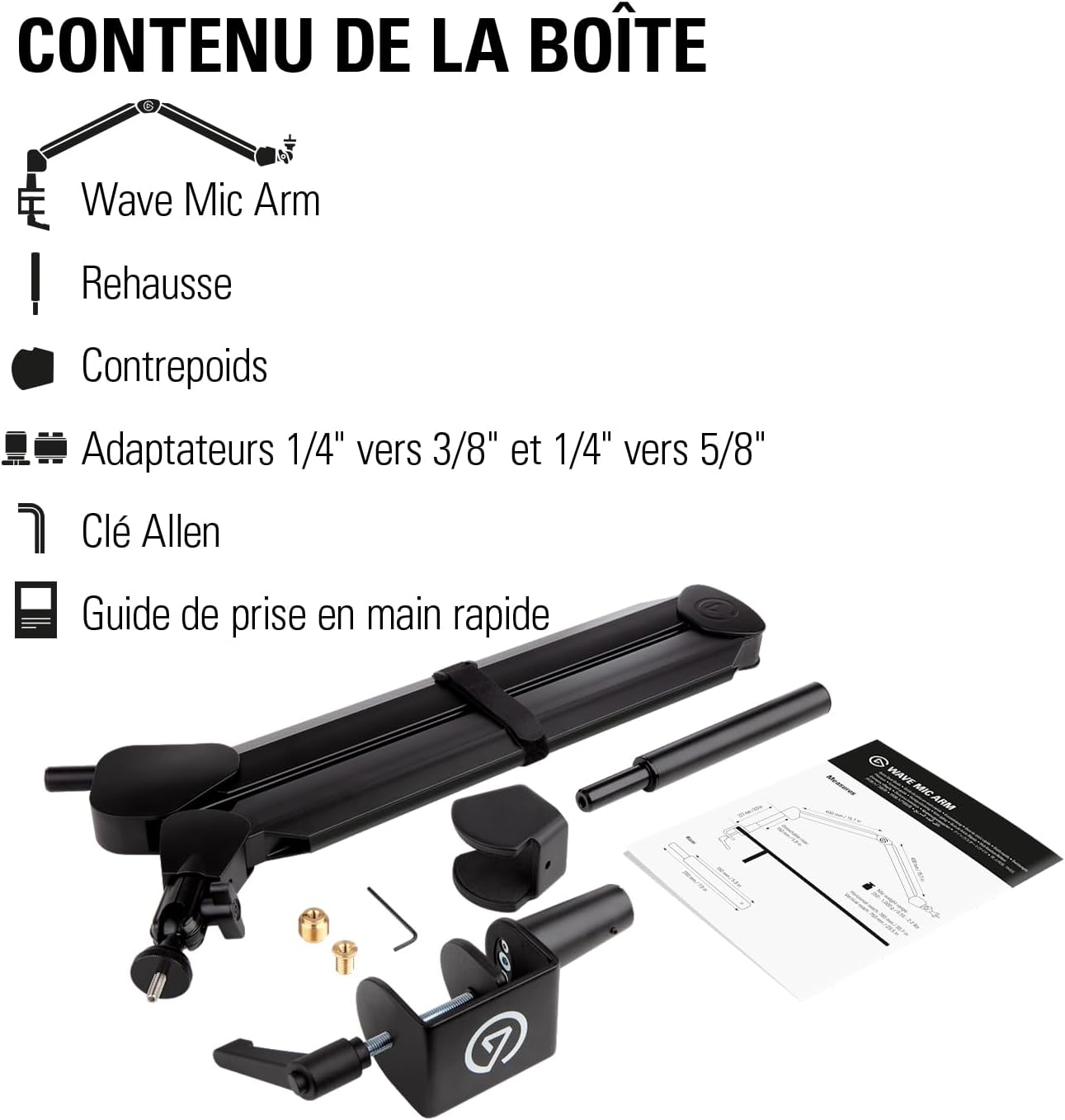 Elgato Wave Mic Arm – Studio Boom Arm for Streaming & Podcasting - New Condition