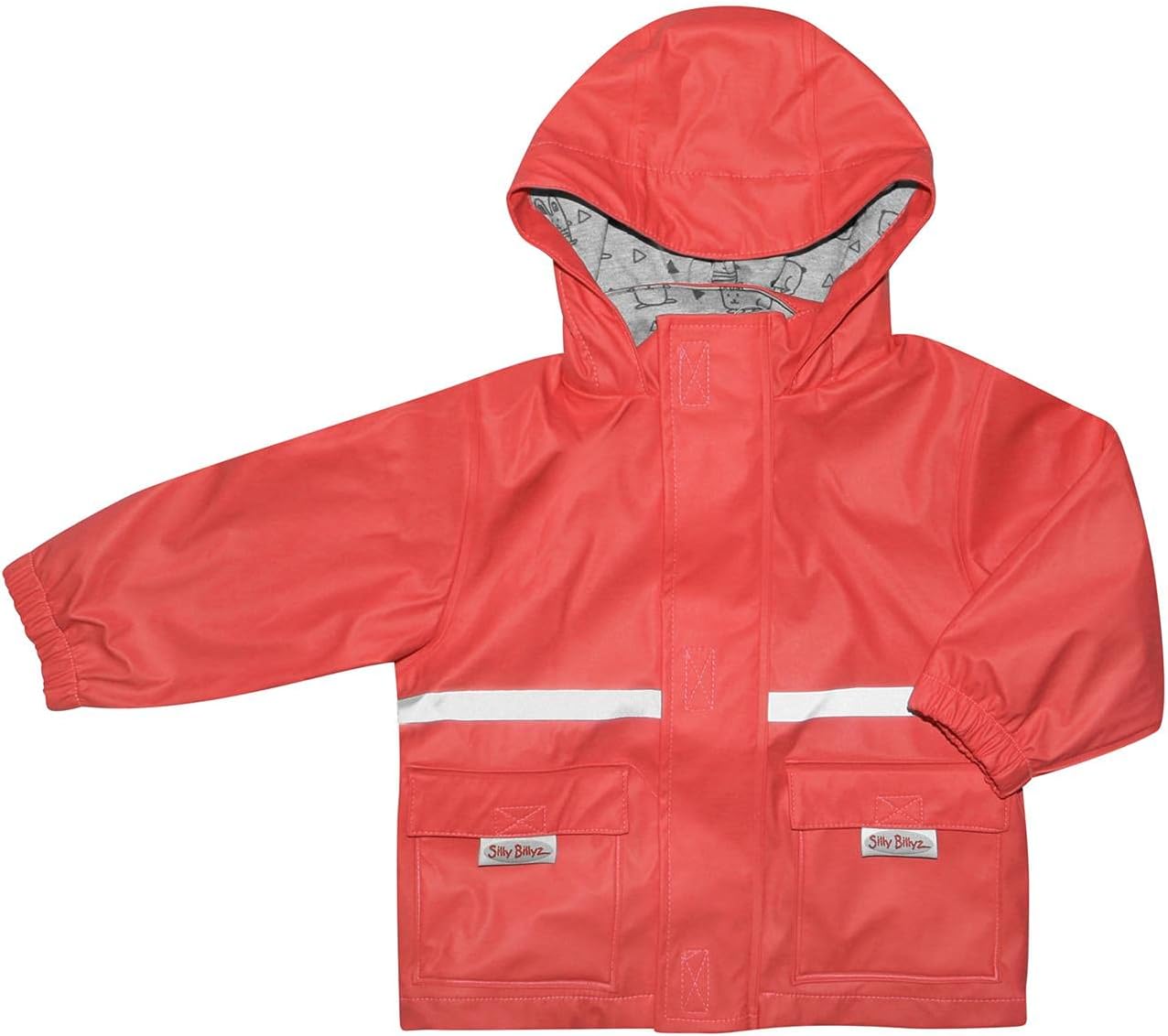 Silly Billyz Waterproof Jacket, Medium, Red - New Condition