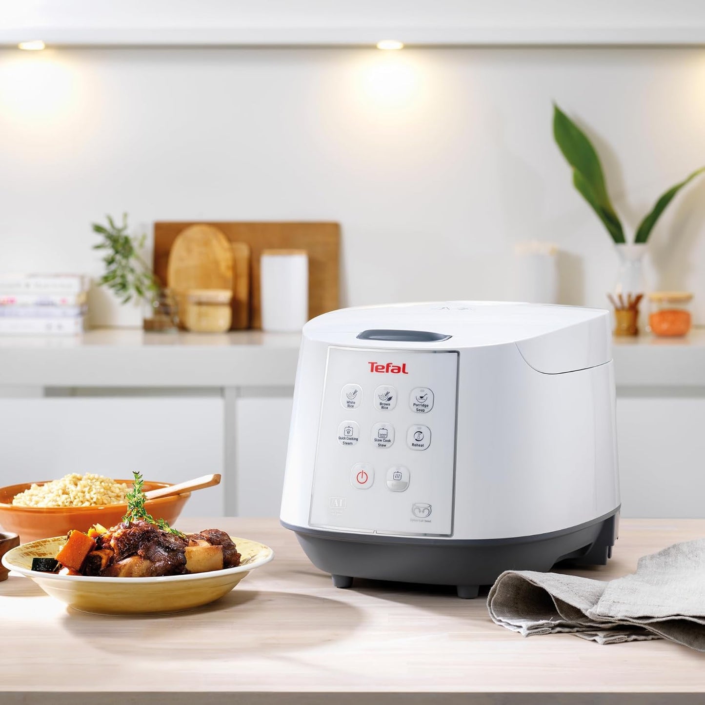 Tefal Easy Rice & Slow RK7321, 8 Cooking Programmes - New Condition
