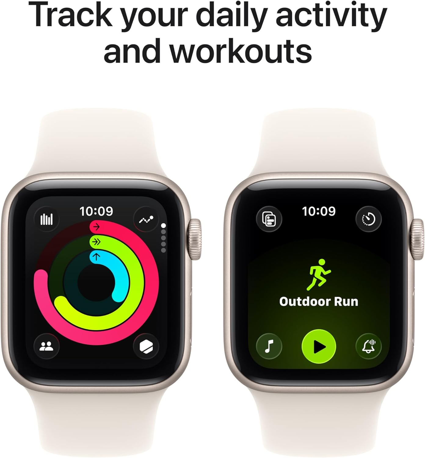 Apple Watch SE 3 GPS 40mm Smartwatch – Starlight Aluminium Case - Excellent Condition