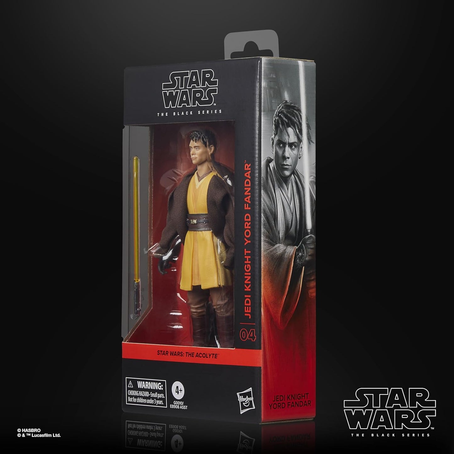 STAR WARS The Black Series Jedi Knight Yord Fandar, The Acolyte 6-inch Collectible Action Figure - New Condition