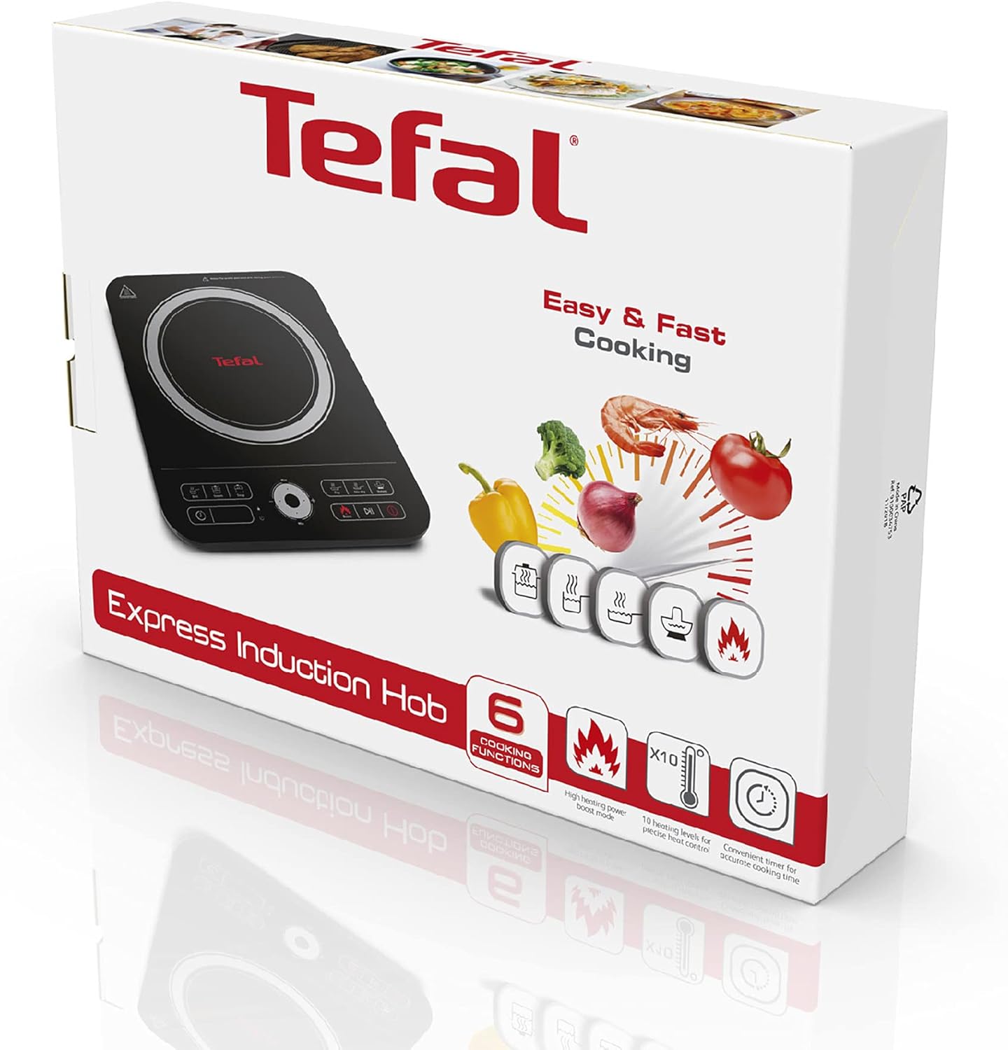 Tefal Express Induction Hob, 2100W,6 cooking programs - Excellent Condition