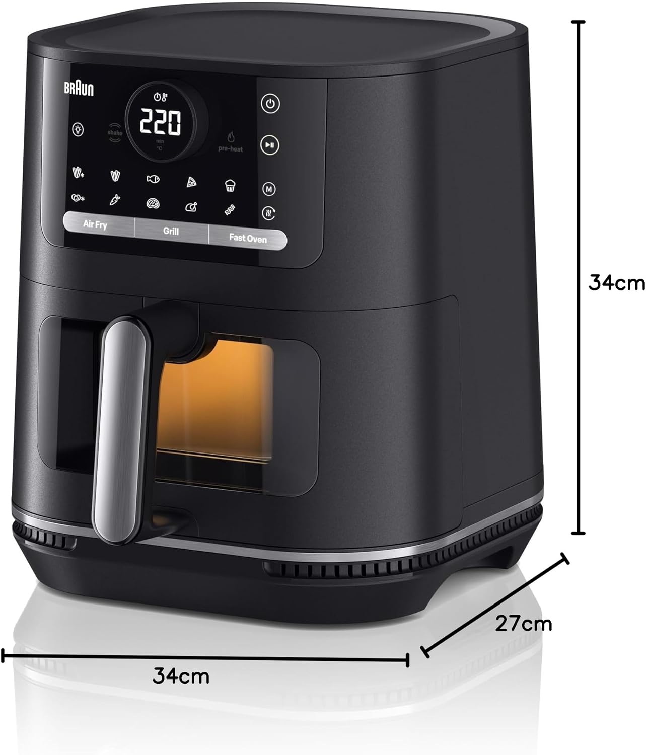 Braun MultiFry 5 HF5073, 3-in-1 Air Fryer Oven with 6L Capacity - Excellent Condition