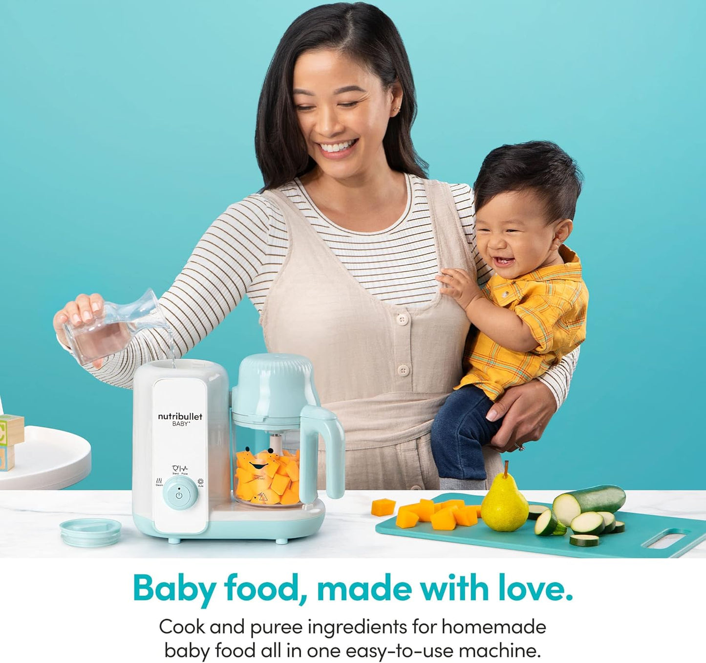 NutriBullet Baby Steam + Blend, Baby Food Maker, Steamer, Blender in One - Good Condition