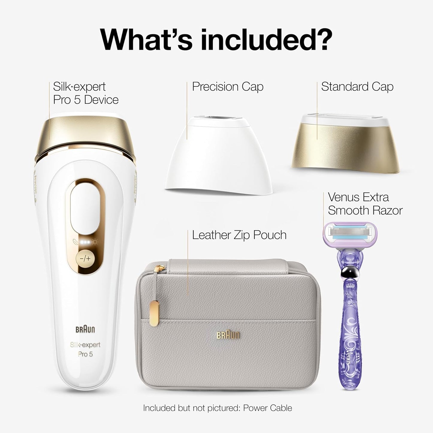 Braun Silk Expert Pro 5 IPL Hair Removal Device - New Condition