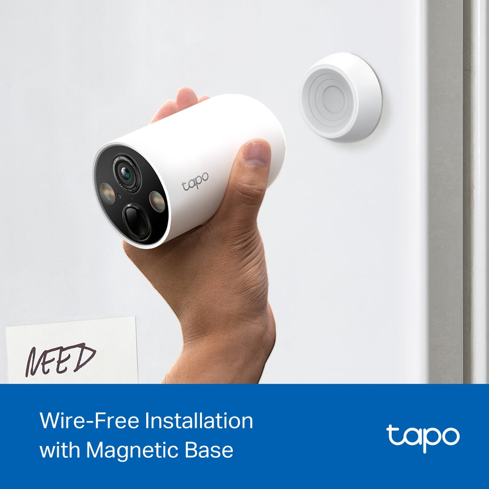 TP-Link Tapo C425 Wire-Free 2K QHD Indoor & Outdoor Security Camera - New Condition