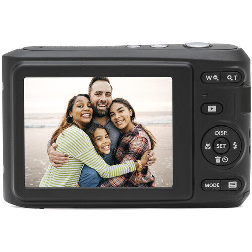 Kodak Pixpro FZ45 Digital Camera 16MP 4X Zoom Red - Good Condition (Slight crack)