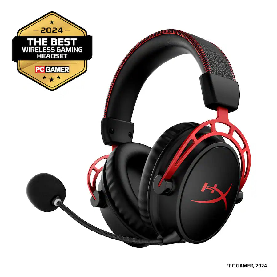 HyperX Cloud Alpha – Wireless Gaming Headset,  for PC, PS4, Xbox One, Nintendo Switch, and Mobile Devices – Red - New Condition
