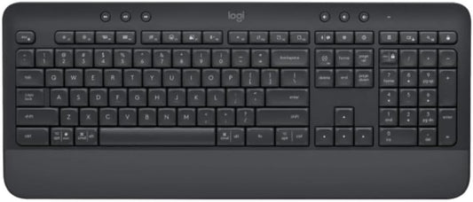 Logitech Signature K650 Wireless Comfort Keyboard with Wrist Rest, Graphite - New Condition