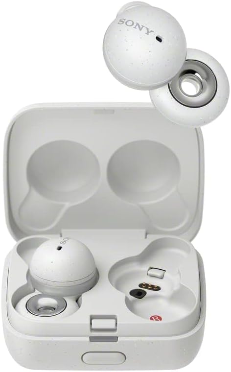 Sony LinkBuds Truly Wireless Headphones, White - Excellent Condition