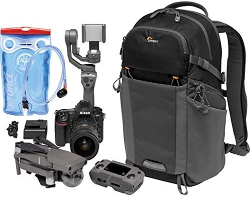 Lowepro LP37260-PWW Photo Active Outdoor Camera Backpack, Black/Grey - New Condition