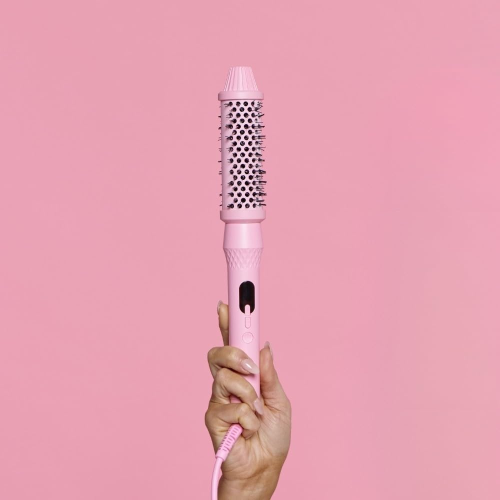 Mermade Hair Infrared Thermal Brush, 32 mm Size, Pink - New Condition