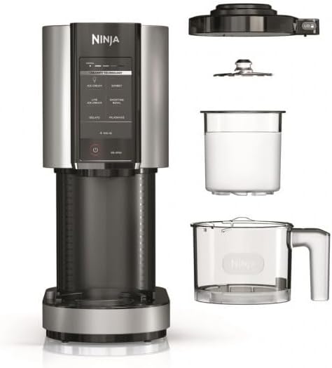 Ninja CREAMi Ice Cream Maker, Frozen Dessert Machine, Makes Icecream, Gelato, Frozen Yoghurt & More - New Condition