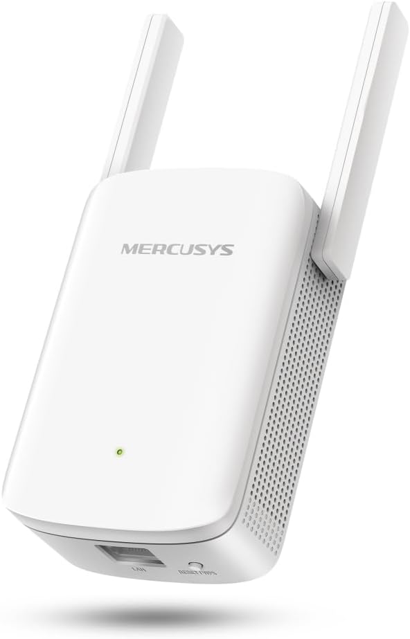 Mercusys AX1500 Wi-Fi 6 Range Extender – Dual Band, Gigabit Ethernet, 2 High-Gain Antennas, Access Point Mode, EasyMesh & App Control - New Condition