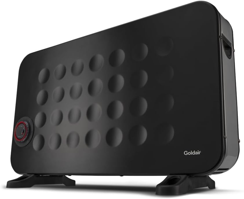 Goldair 2000W Convector Heater with Timer – Black - New Condition