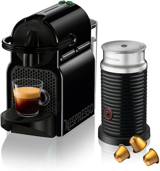 De'Longhi Nespresso Inissia with Aeroccino EN80.BAE, Automatic Coffee Machine with Milk Frother - New Condition