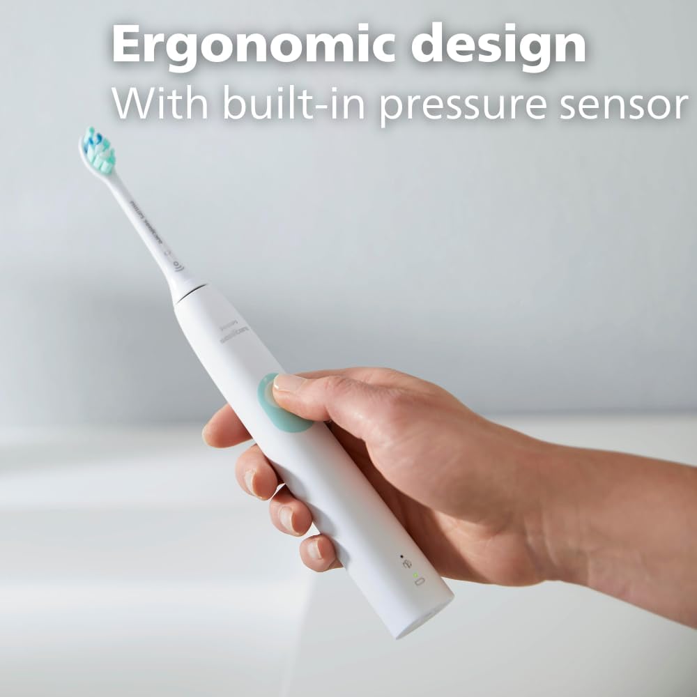 Philips Sonicare ProtectiveClean 4300 Electric Toothbrush White/Mint - Good Condition