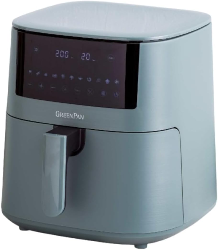 GreenPan Bistro XXL 7.2L Air Fryer – Smokey Sky Blue - Excellent Condition
