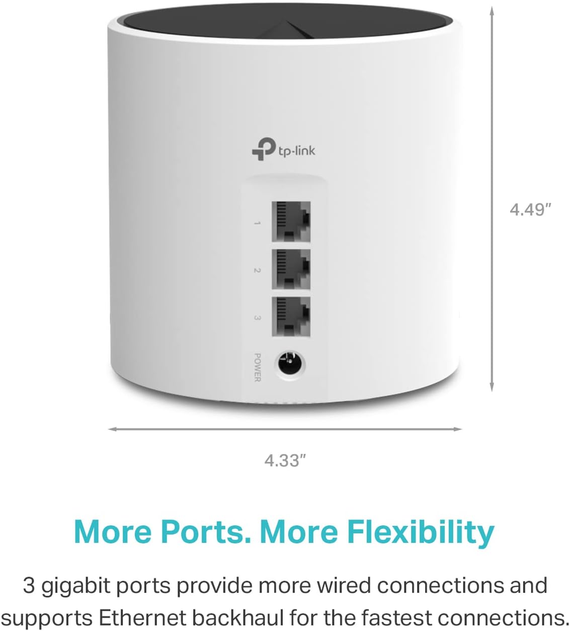 TP-Link Deco X55 AX3000 WiFi 6 Mesh System (1-Pack) - New Condition