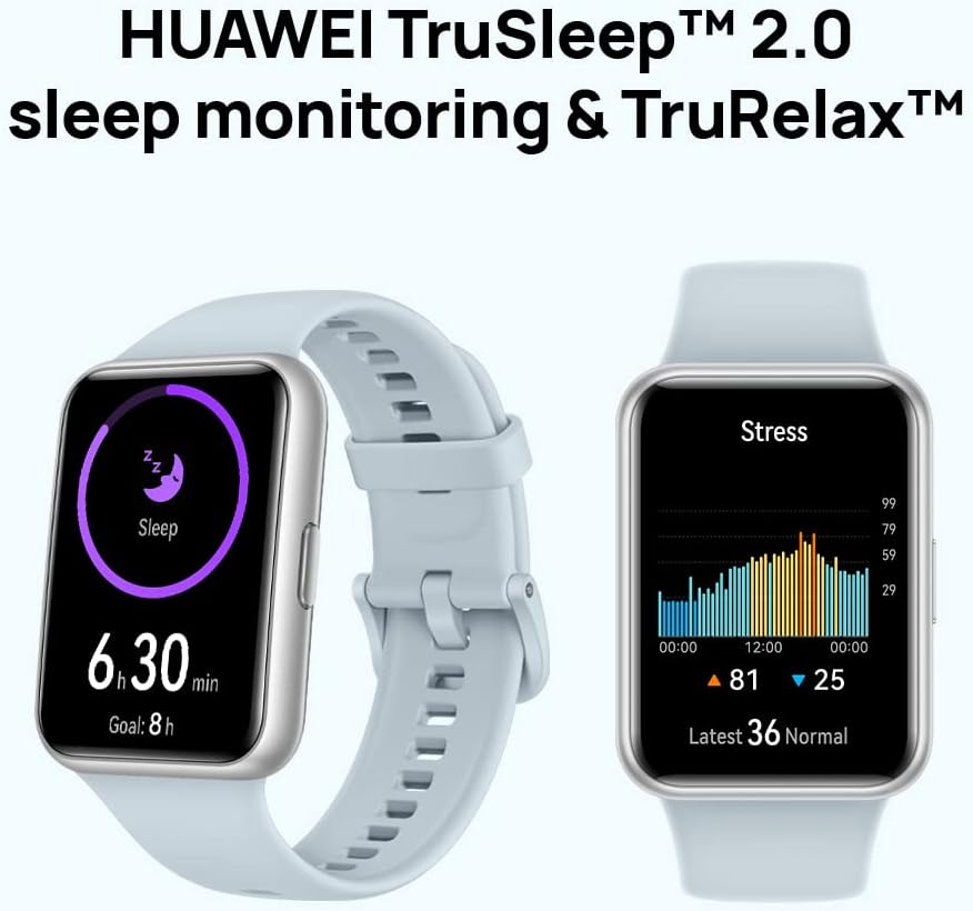 Huawei Watch FIT 2 Smartwatch, 1.74-inch FullView Display, White [AU Version] - New Condition
