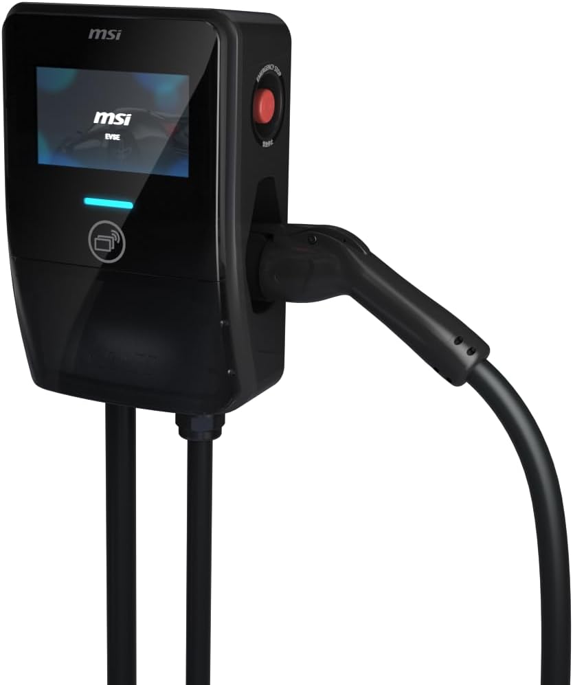MSI EV Premium AC EV Charger Type 2, 7.4kW, 7” Display - New Condition