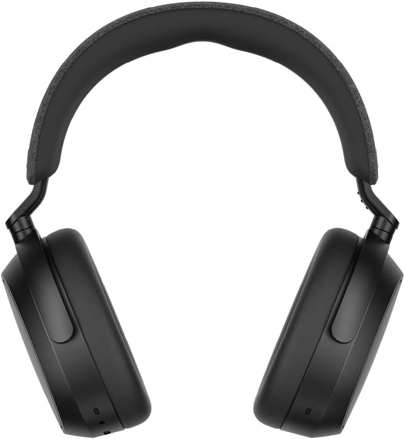 Sennheiser MOMENTUM 4 Wireless – Over-Ear Bluetooth Headphones with ANC & 6se0h Battery Black - Excellent Condition
