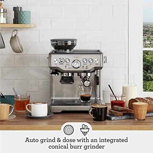 Breville Barista Express Espresso Machine, Charcoal - Excellent Condition