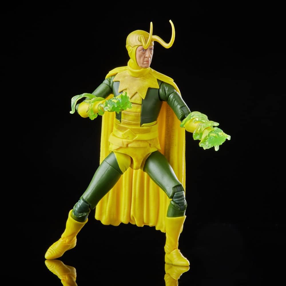 Avengers Marvel Legends Series MCU Disney Plus Classic Loki Action Figure 6 Inch Collectible Toy - New Condition