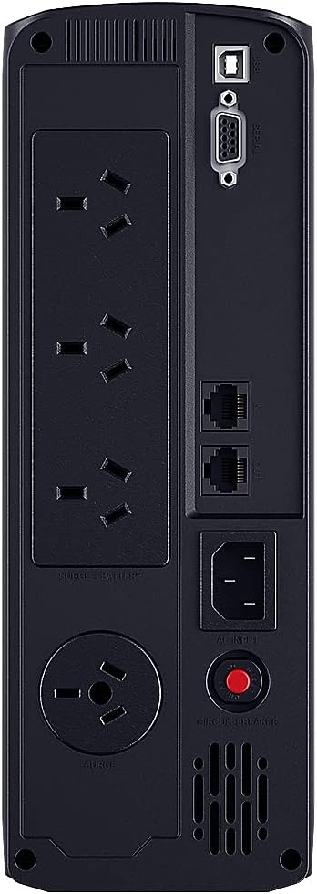 CyberPower Systems Value Pro - (VP1600ELCD)- 1600VA / 960W Line Interactive UPS - 2 * 12V/9AH - New Condition