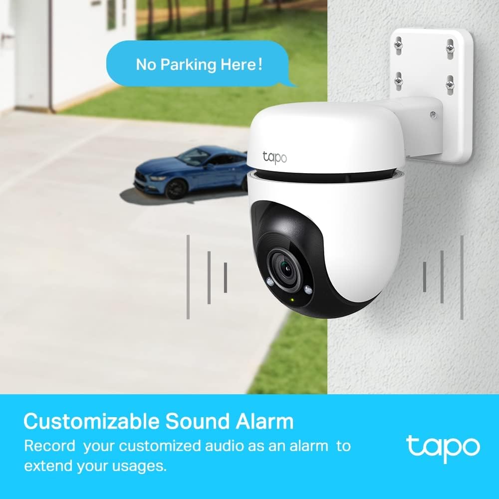 TP-Link Tapo TC40 Outdoor Smart Wi-Fi Security Camera with 360° Coverage - New Condition