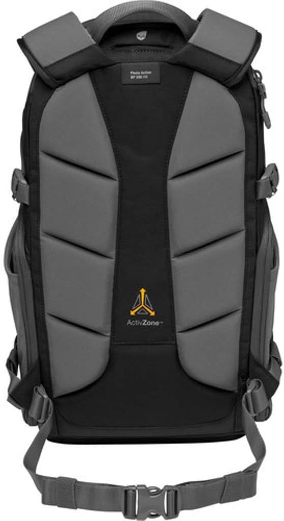 Lowepro LP37260-PWW Photo Active Outdoor Camera Backpack, Black/Grey - New Condition