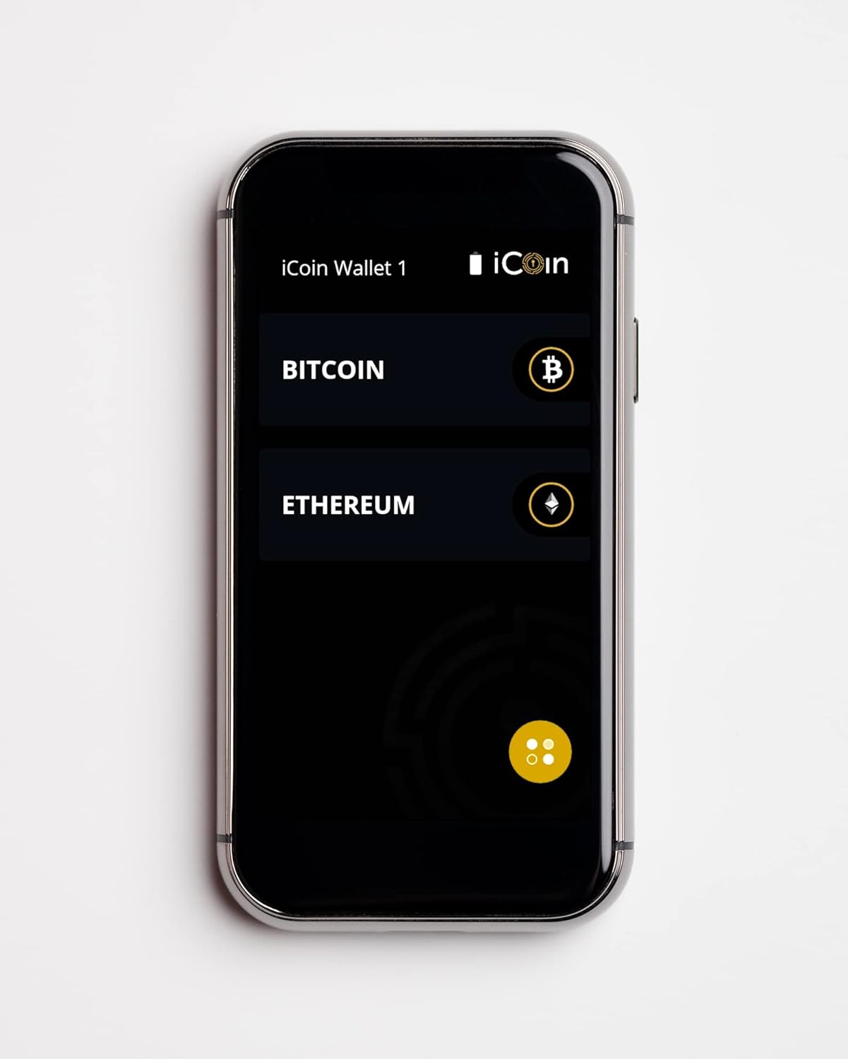 iCoin Hardware Wallet - The Most Trusted Digital Crypto Hardware Wallet with a 3in Color LCD Touchscreen, Digital Wallet for NFT, Crypto Currency and Tokens; All-in-one - New Condition