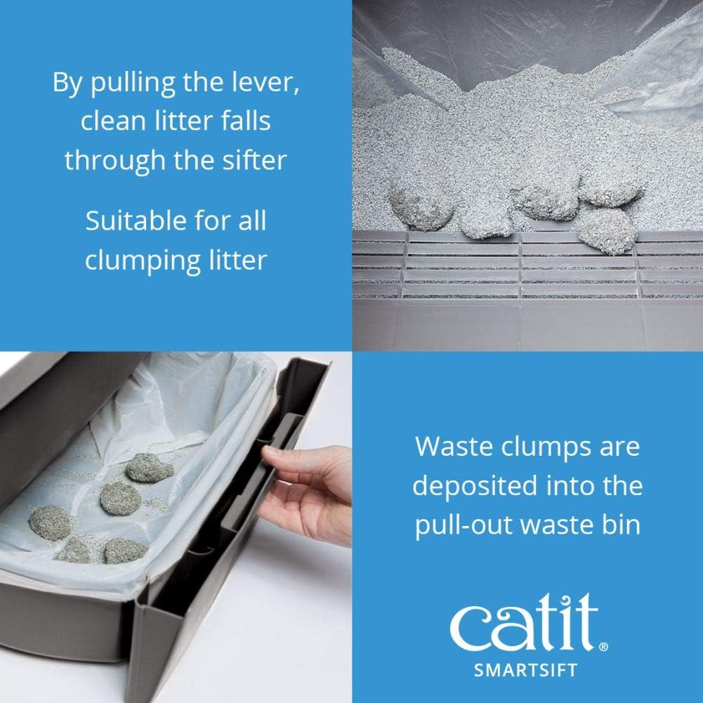 Catit Design Smartsift Sifting Cat Pan Grey - Excellent Condition
