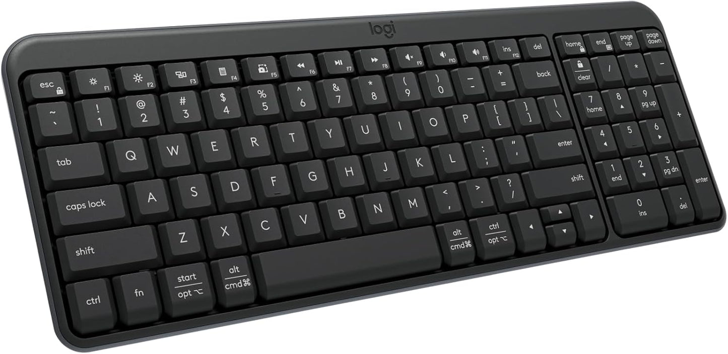 Logitech K250 Bluetooth Wireless Keyboard – Graphite - New Condition