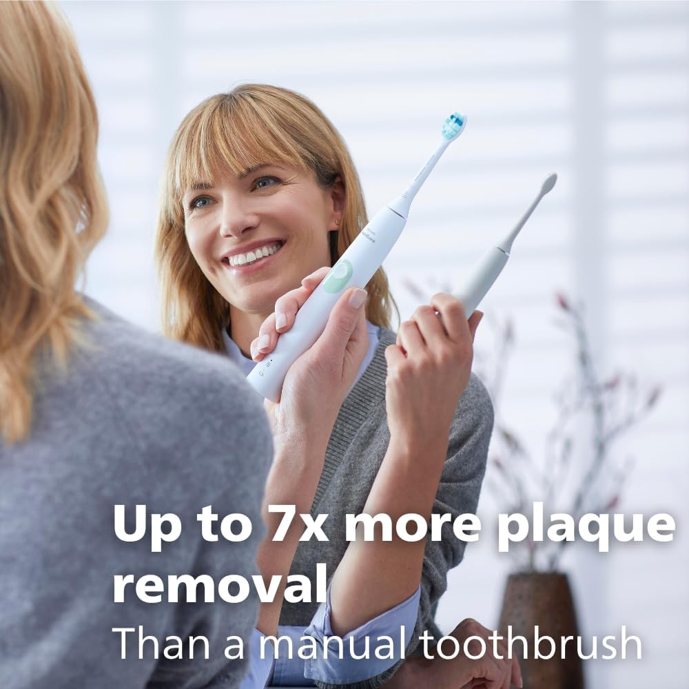 Philips Sonicare ProtectiveClean 4300 Electric Toothbrush White/Mint - Good Condition