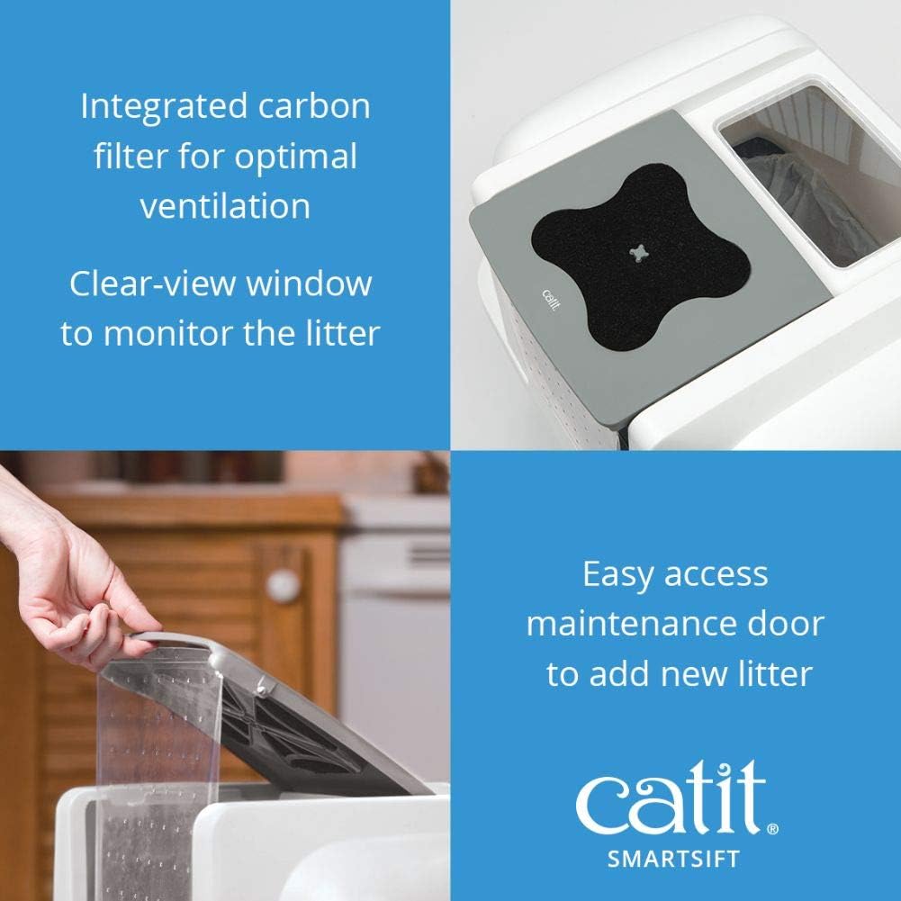 Catit Design Smartsift Sifting Cat Pan Grey - Excellent Condition