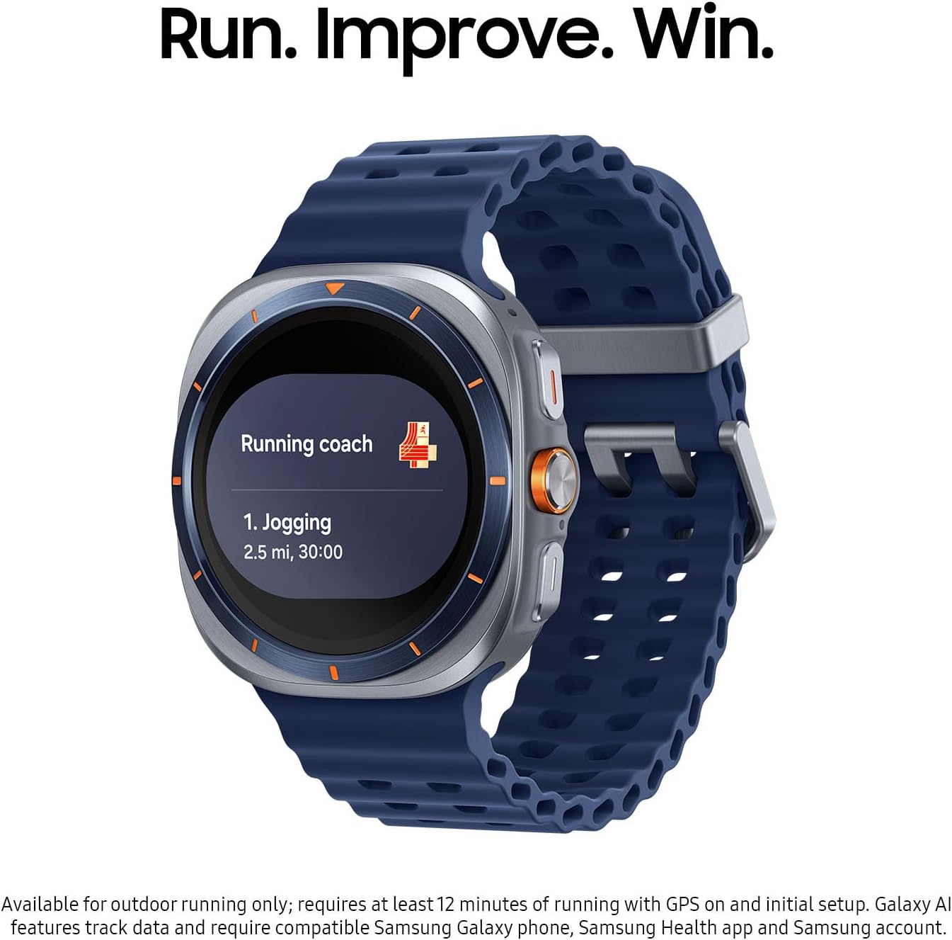 Samsung Galaxy Watch Ultra AI Smart Watch, Health Monitoring Fitness Tracking, 47mm LTE Titanium Silver - Excellent Condition