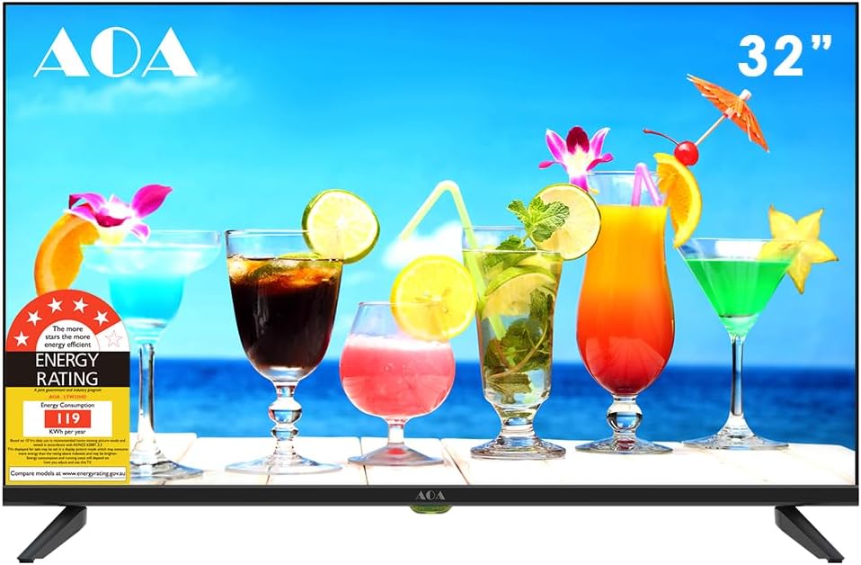 AOA 32inch LED WebOS Smart HD TV  BT WiFi 2.4G/5G - New Condition