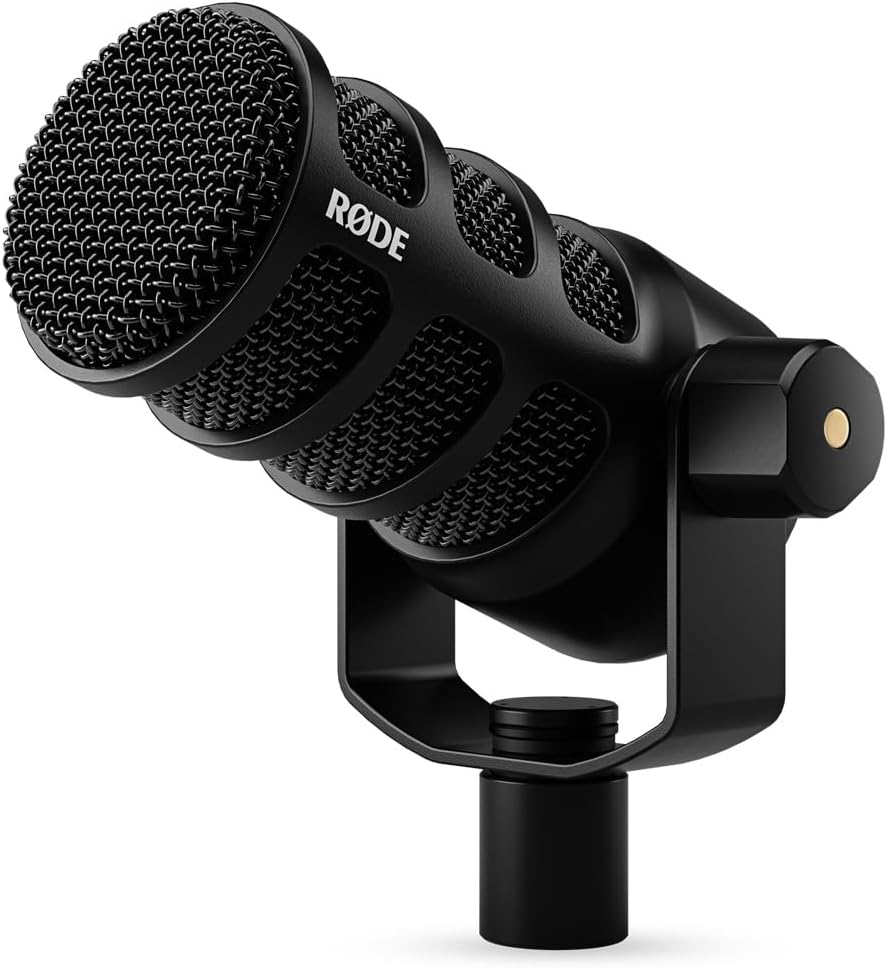 RØDE PodMic USB – Dynamic Broadcast Microphone with USB-C & XLR - Excellent Condition (USB cable missing)