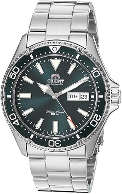 Orient Men's Kamasu Stainless Steel Japanese-Automatic Diving Watch - New Condition