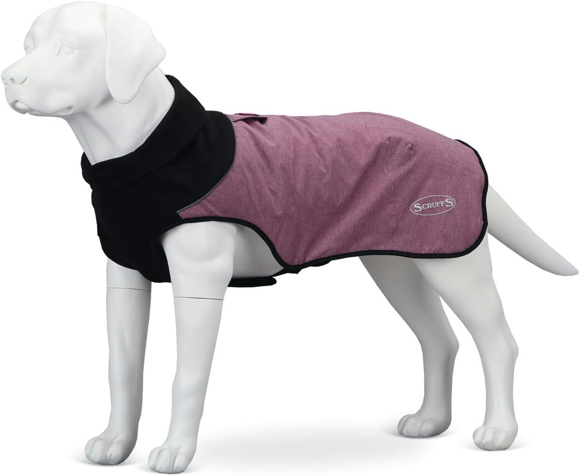 Scruffs Dog Thermal Dog Coat, 60cm, Cajun Magenta Purple - New Condition