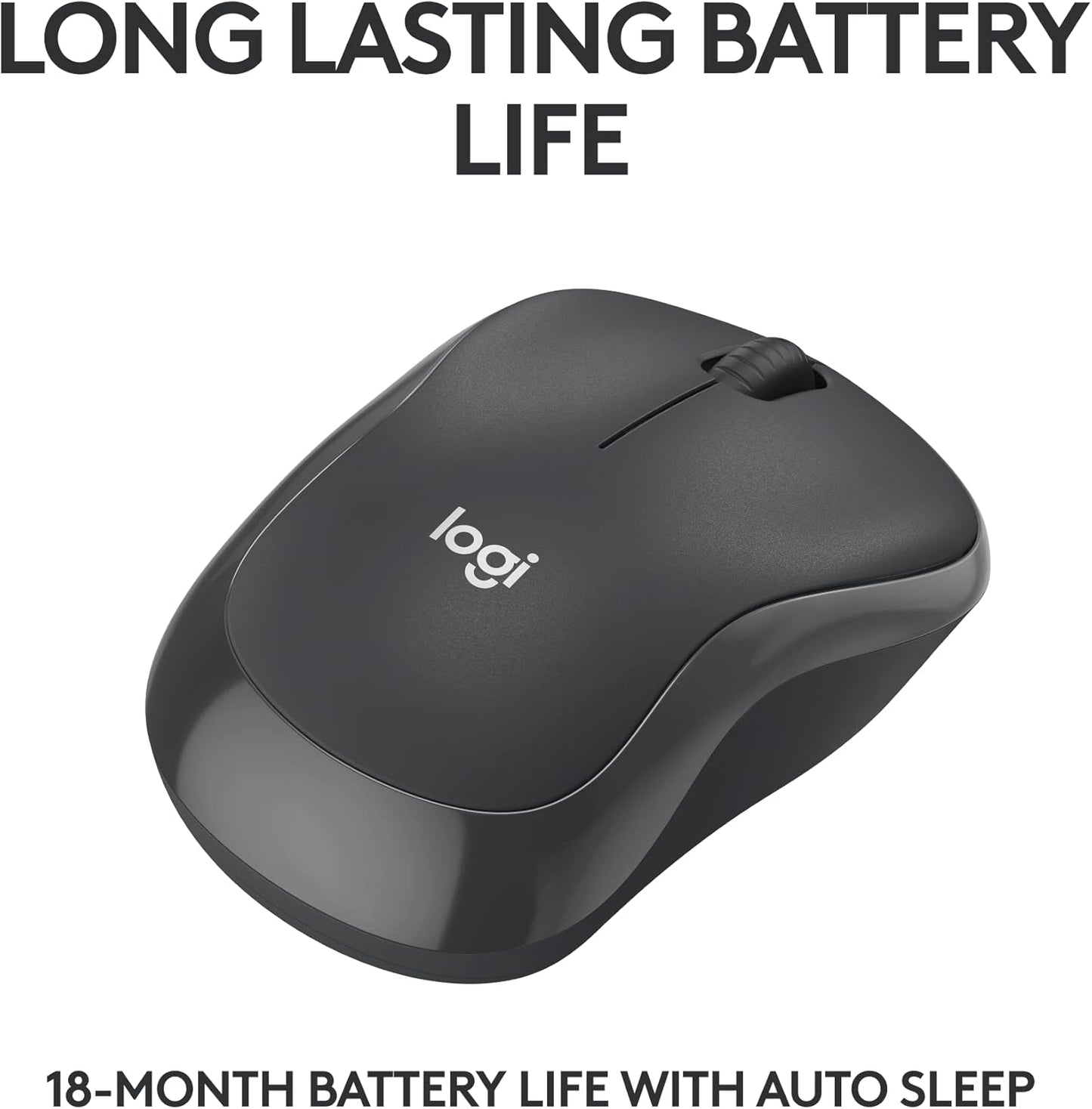 Logitech M240 Silent Bluetooth Mouse – Graphite - New Condition