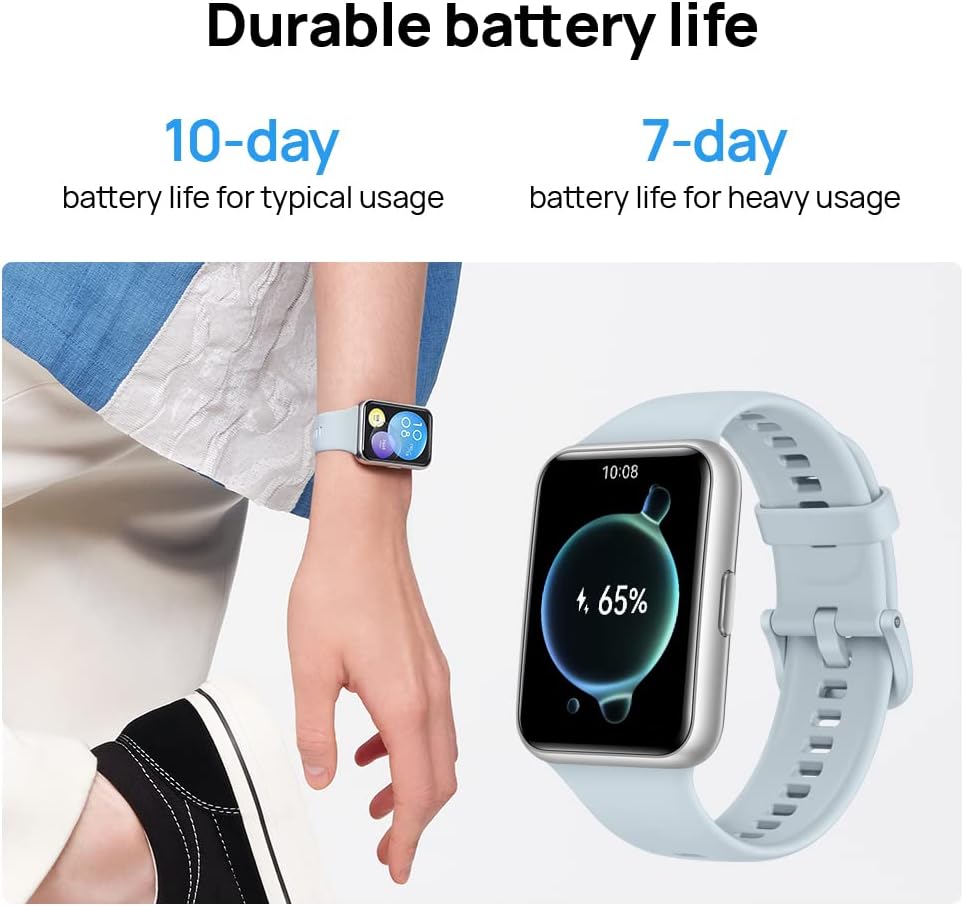 Huawei Watch FIT 2 Smartwatch, 1.74-inch FullView Display, Bluetooth Calling, Healthy Living Management - New Condition