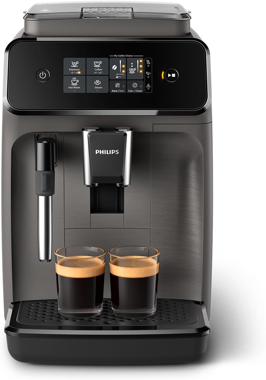 Philips Series 1200 Espresso Machine EP1224/00 – Fully Automatic, Milk Frother, Touch Display - Good Condition