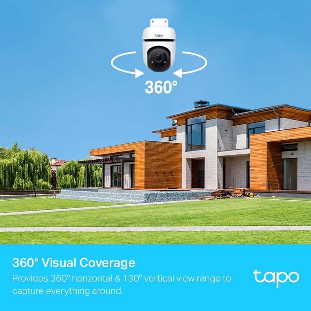 TP-Link Tapo TC40 Outdoor Smart Wi-Fi Security Camera with 360° Coverage - New Condition
