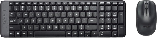 Logitech MK220 Wireless Keyboard & Mouse Combo – Black - New Condition