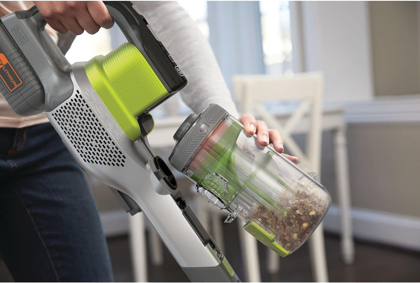 Black+Decker 36V Power series Extreme 4-in-1 Stick Vacuum - Good Condition